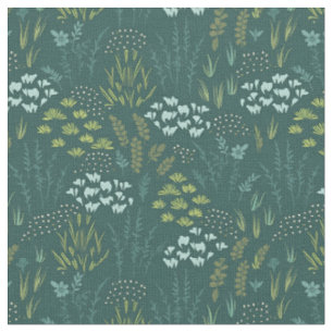 Tecido Floresta Floral