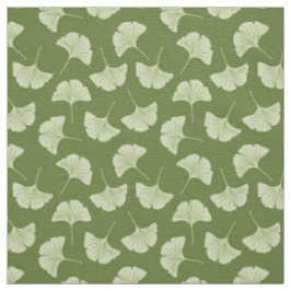 Tecido Folhas de ginkgo japonês