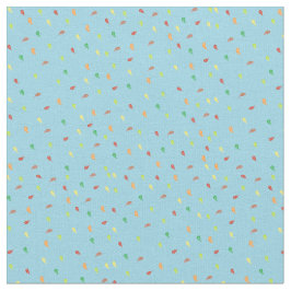 Tecido Folhas de queda - Azul