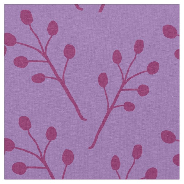 Tecido Folhas Rosa (Detalhe)