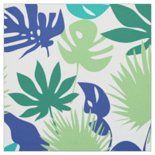 Tecido Folhas tropicais