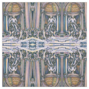 Tecido Fonte da Trevi, Roma