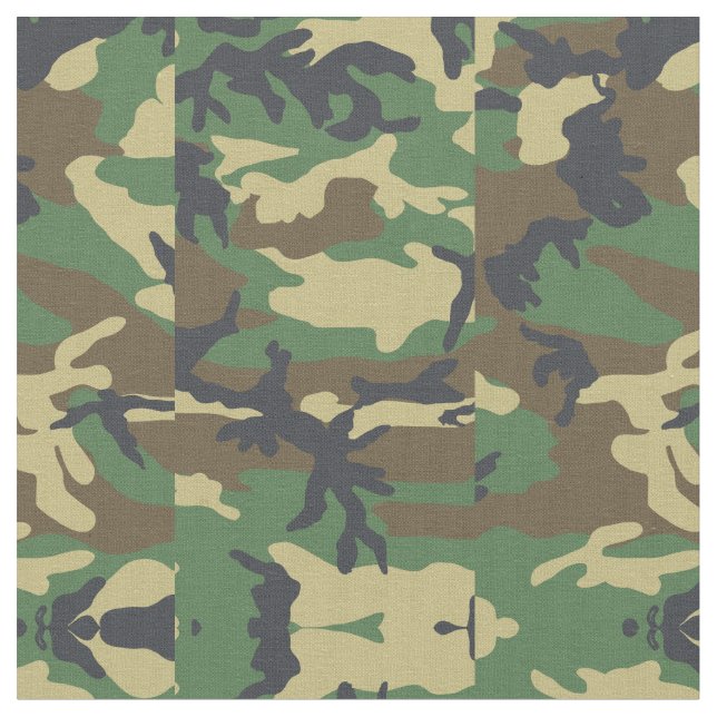 Tecido Forças Armadas da Camuflagem Militar Forest Camo (Detalhe)