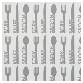 Tecido Fork Knife Spoon