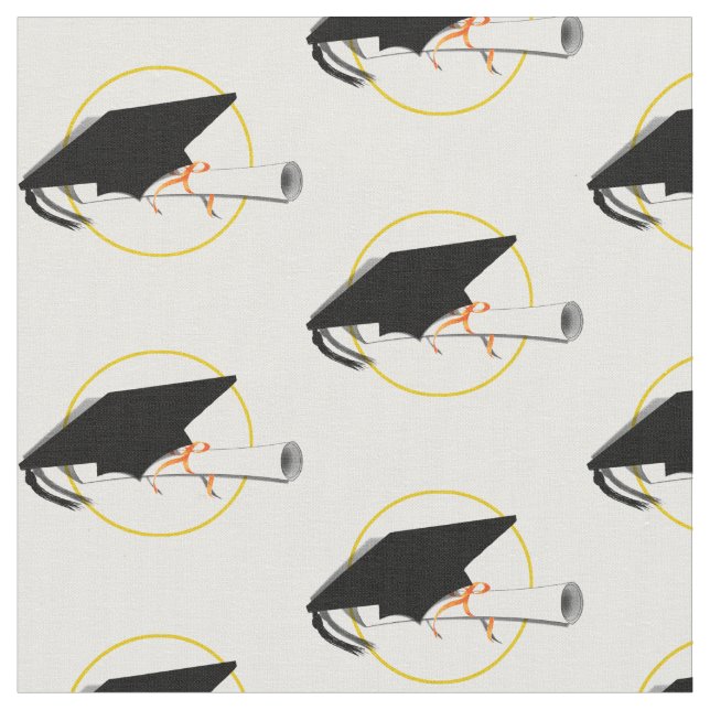 Tecido Formando Boné e Diploma (Detalhe)