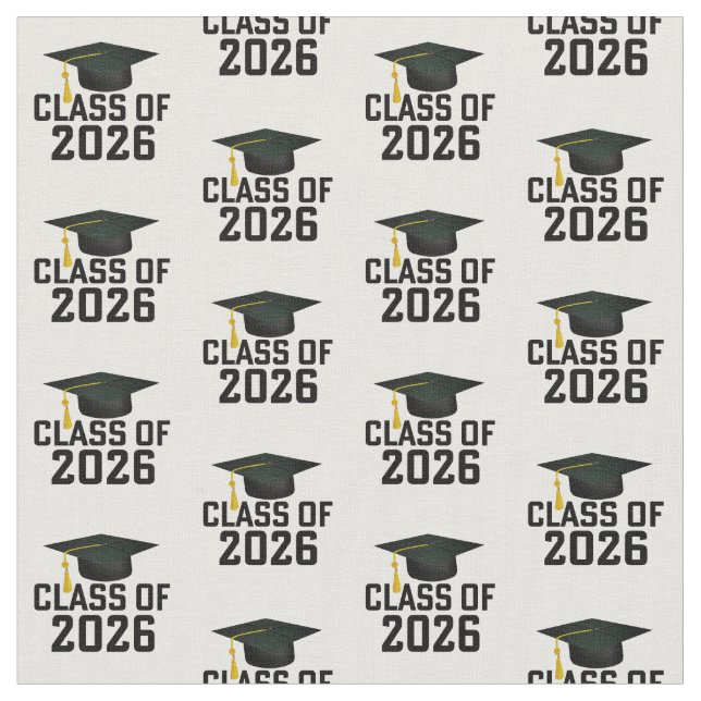 Tecido Formatura da turma de 2026 do Letterman (Detalhe)
