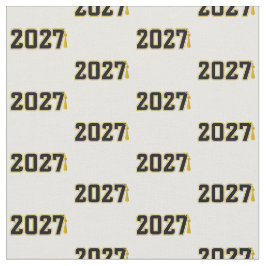 Tecido Formatura da turma de 2027 de Letterman