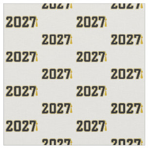Tecido Formatura da turma de 2027 de Letterman