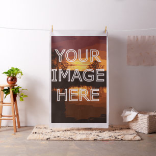 Tecido Foto personalizada impressa em