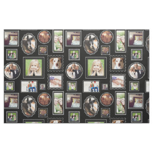 Tecido Fotos personalizadas da Galeria de Retratos Pretos