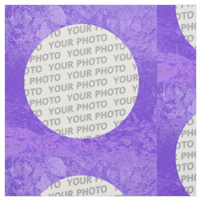 Tecido Frame Splatter III ao quadrado + sua foto (Modelo)