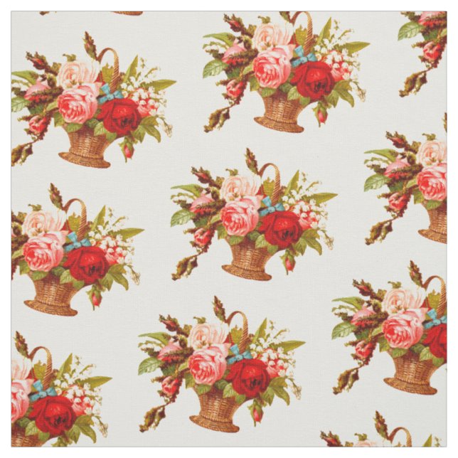Tecido França Country Decor Rose Bouquet (Modelo)