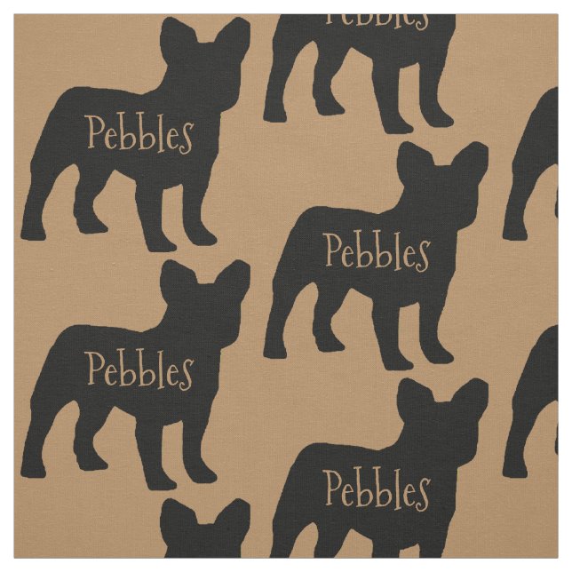 Tecido Francês Buldogue Personalizado (Modelo)