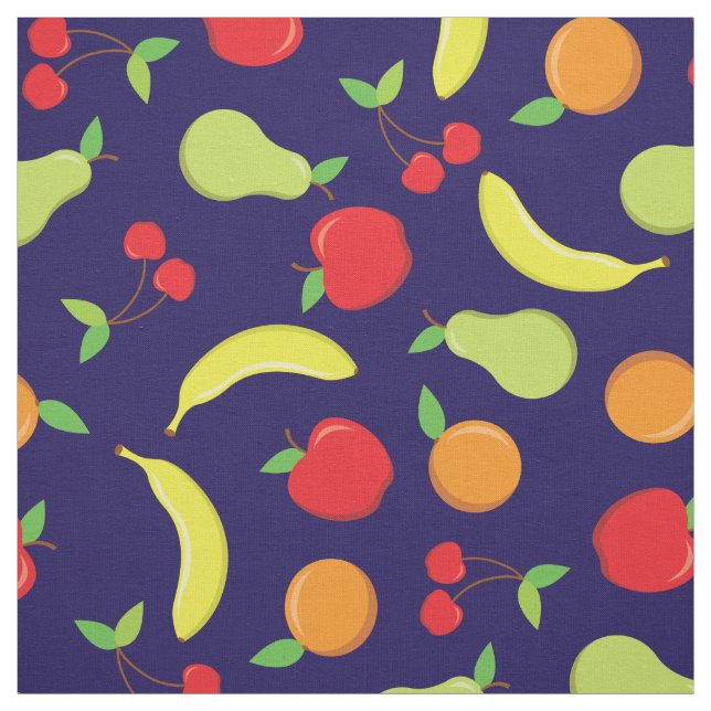 Tecido Fruta-Cachoreira-Maçã-Maçã-de-vidro-laranja (Modelo)