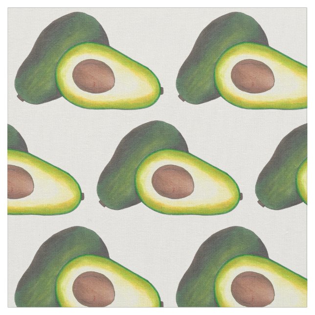 Tecido Fruta California Cali Avocado AvocadoComida (Detalhe)