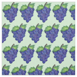 Tecido Fruta de Bunch Graphics Púrpura