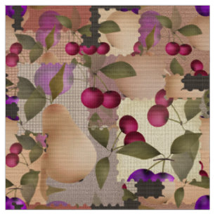 Tecido Frutas, patch