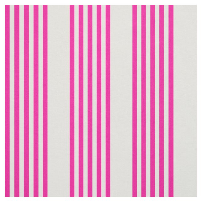 Tecido Fuchsia e beige cinco listras padrão (Modelo)