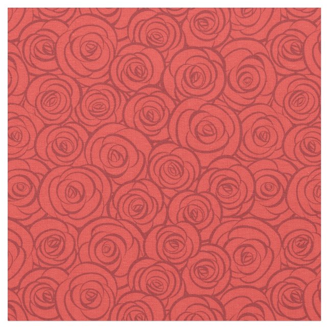 Tecido Fundo abstrato das rosas vermelhas (Detalhe)