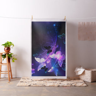 Tecido Fundo com Borboletas Noturnas