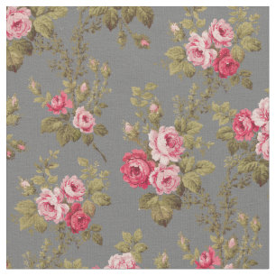 Tecido Fundo da Cinza de Rosas Rosa Elegante