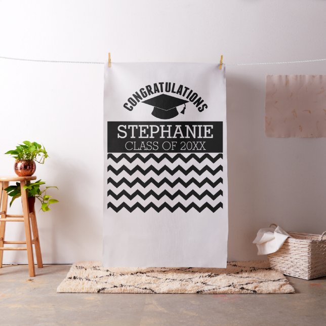 Tecido Fundo de Foto de Graduado Parabéns Graduação (In Situ)