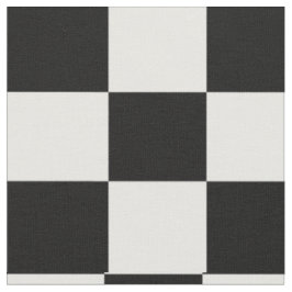 Tecido Fundo do Quadro de Verificação Preto e Branco