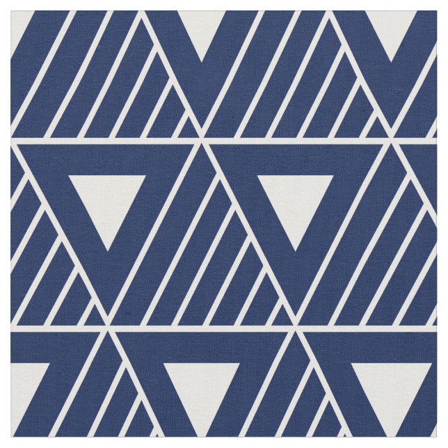 Tecido Fundo Personalizado de Padrão Moderno dos Triângul (Detalhe)