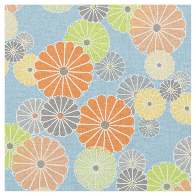 Tecido Fundo PixDezines kiku/chrysanthemum/DIY (Detalhe)