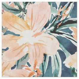 Tecido FURTIVE Hibiscus Tropical