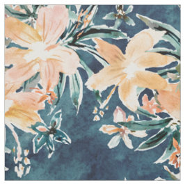 Tecido FURTIVE Hibiscus Tropical