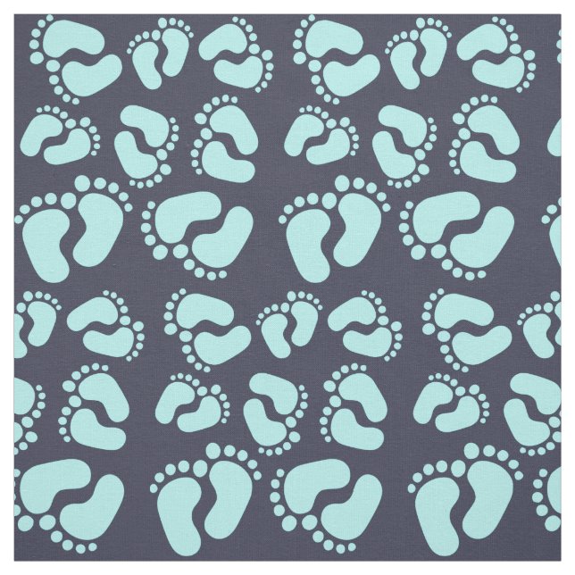 Tecido Fußspuren marcas de pé bebé Füßchen de modelo de (Modelo)