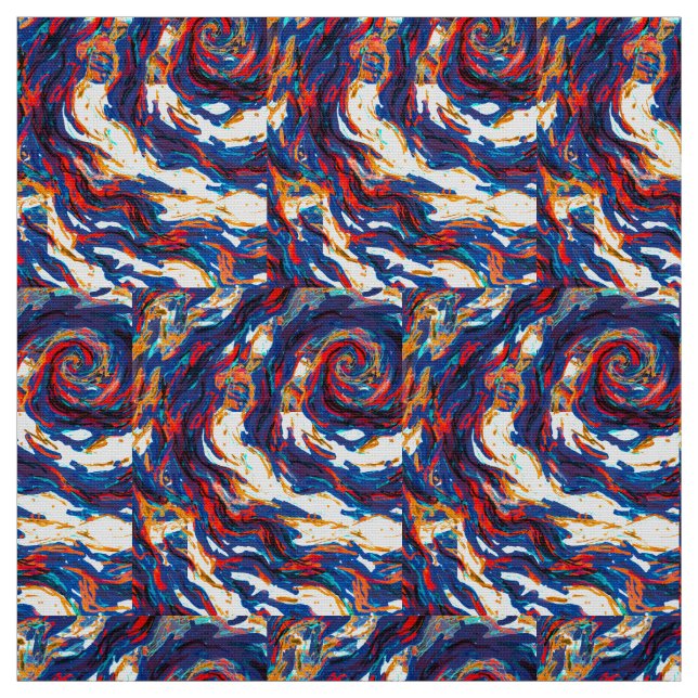 Tecido Galáxia Espiral Roxa (Modelo)