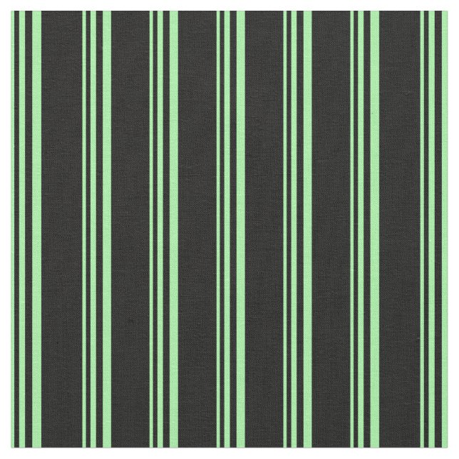 Tecido Gamas de cor verde e preta (Detalhe)