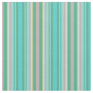Tecido Gamas Geométricas de Abstrato Verde, Teal e Rosa
