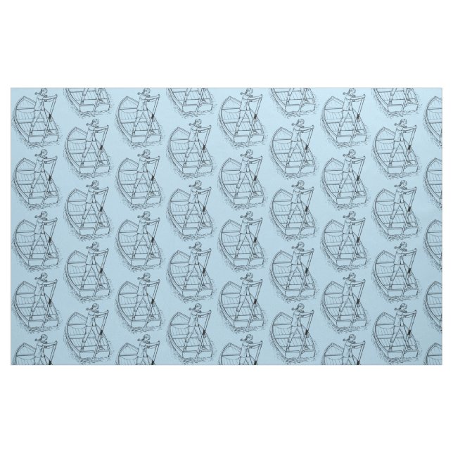 Tecido Garota com Escultor de Energia do Barco Thunder_Co (Fat Quarter)