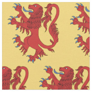 Tecido Gás Lion Rampant