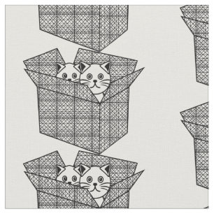 Tecido Gatinhos em uma caixa Thunder_Cove