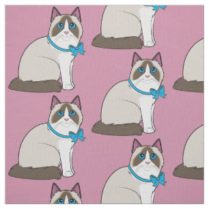Tecido Gato de Ragdoll