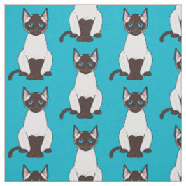 Tecido Gato Siamese