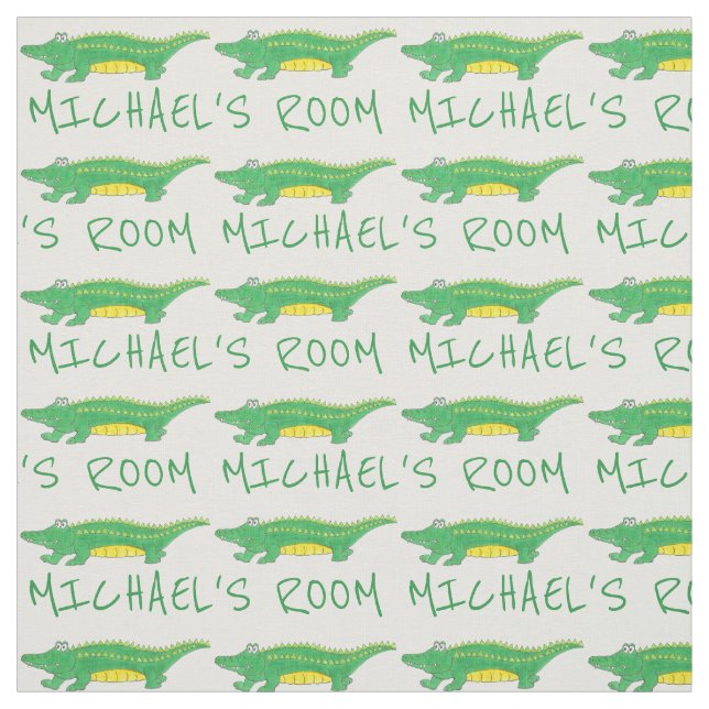 Tecido Gator de Alinhador de Croc do Quarto Personalizado (Modelo)