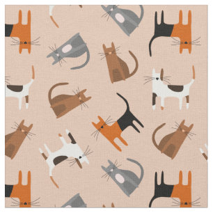 Tecido Gatos