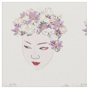 Tecido Geisha FLowers