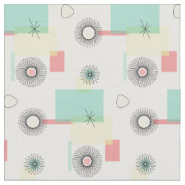 Tecido Geo Retro Atômica