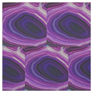 Tecido Geodo roxo roscado por queda