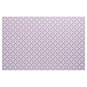 Tecido geométrico roxo do teste padrão da violet