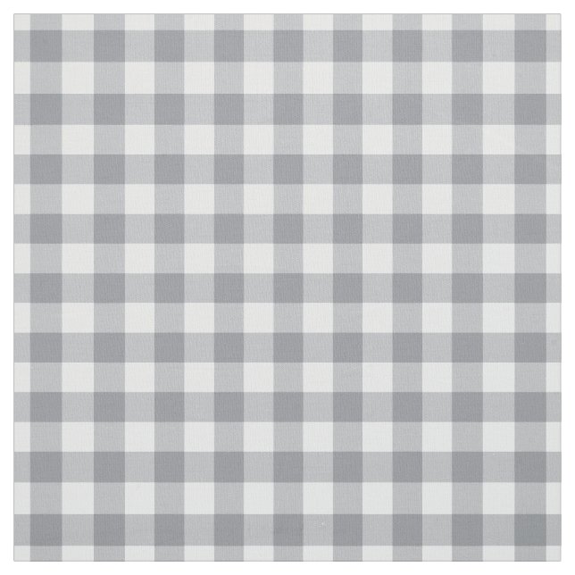 Tecido Gingham Cinza (Modelo)