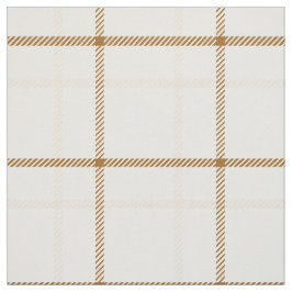 Tecido Gingham plaid neutral brown ivory pastel color