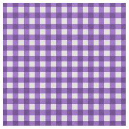 Tecido Gingham Verificado Roxo de Uva para Lulas Doméstic