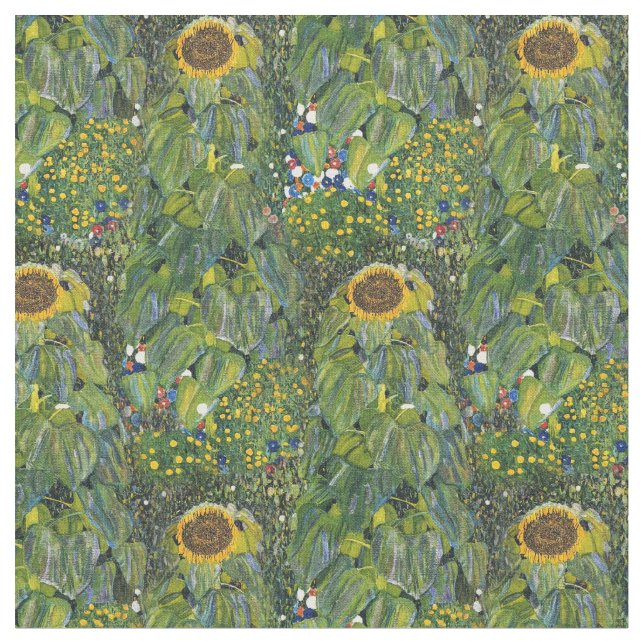 Tecido Girassol por Gustav Klimt (Detalhe)